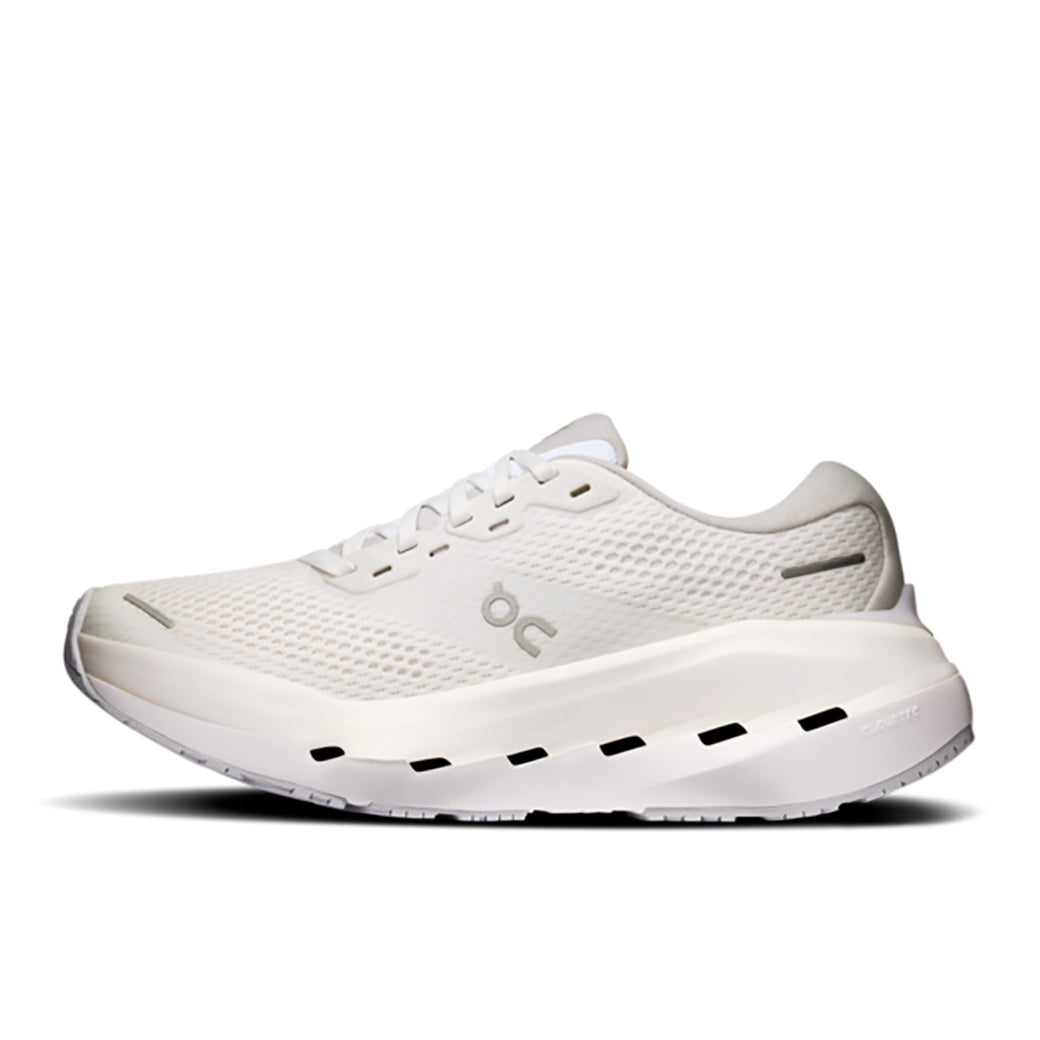 Womens On Running Cloudrunner 3 Max in White/White