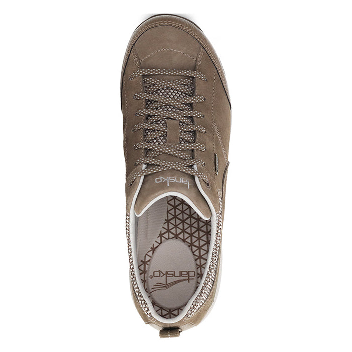 Womens Dansko Paisley II Wide Waterproof in Walnut