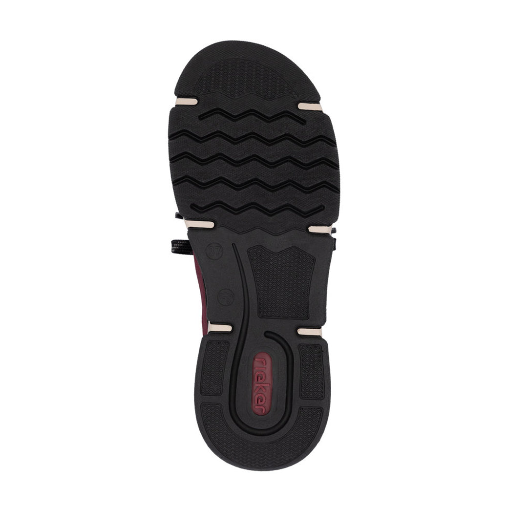 Rieker Angela 73 Bordeaux/Schwarz