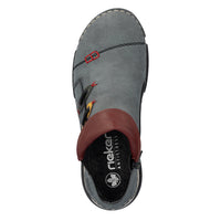 Rieker Angela 83 Jeans/Forest/Honig