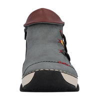 Rieker Angela 83 Jeans/Forest/Honig