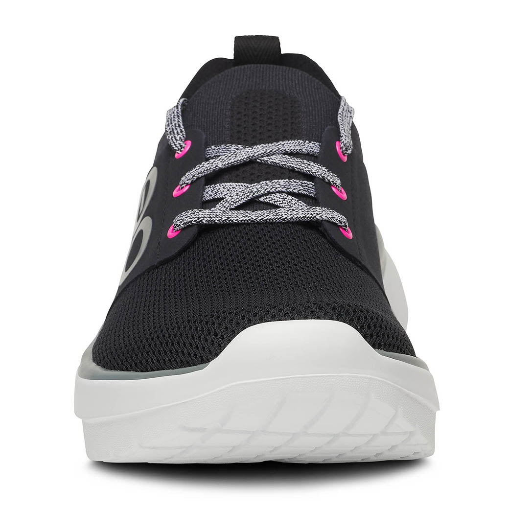 Oofos OOmy Stride White Black