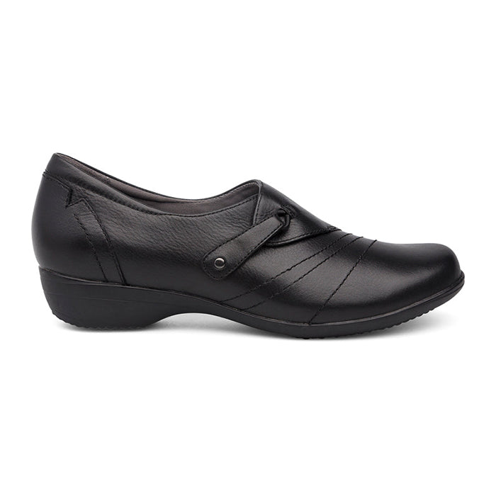 Dansko-Franny Wide-Black Lucky Shoes Dansko-Franny Wide-Black Lucky Shoes