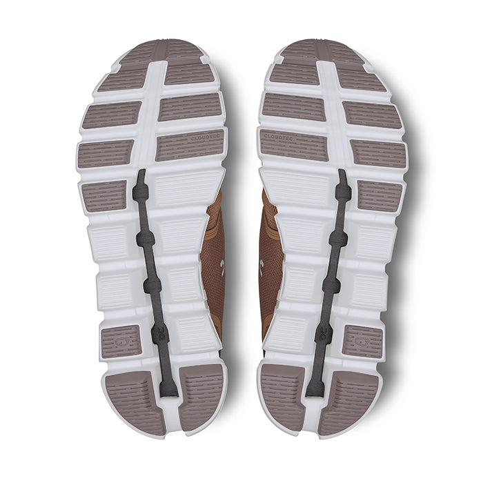 Womens On Running Cloud 5 in Rosebrown/Fog – Lucky Shoes