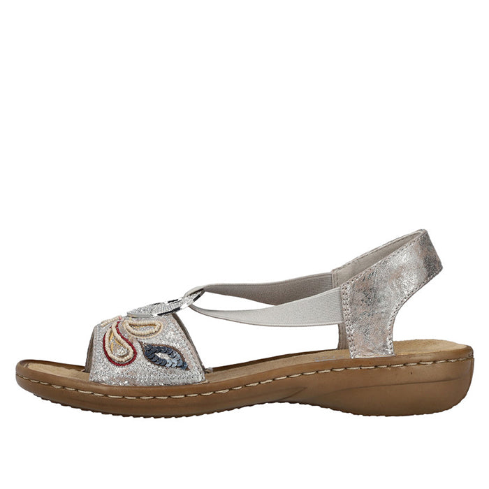 Womens Rieker Regina B4 in Rose-Metallic – Lucky Shoes