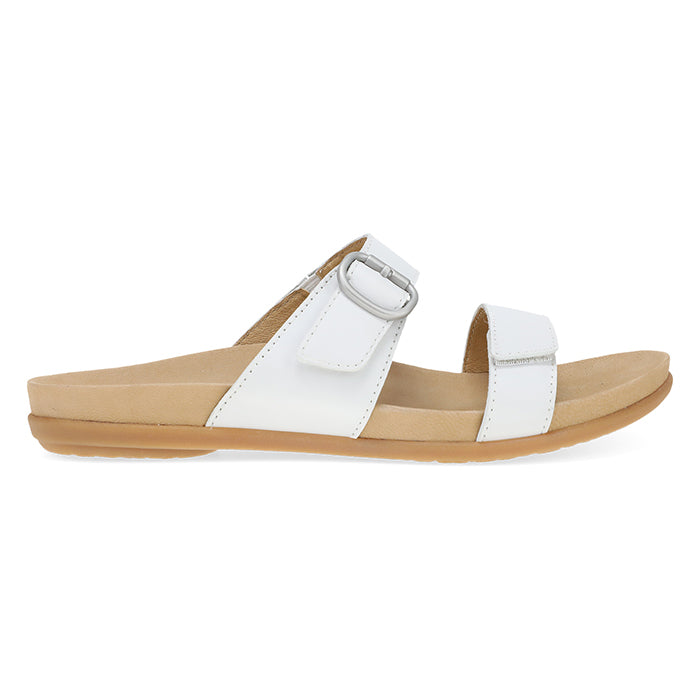 Womens Dansko Justine in White – Lucky Shoes