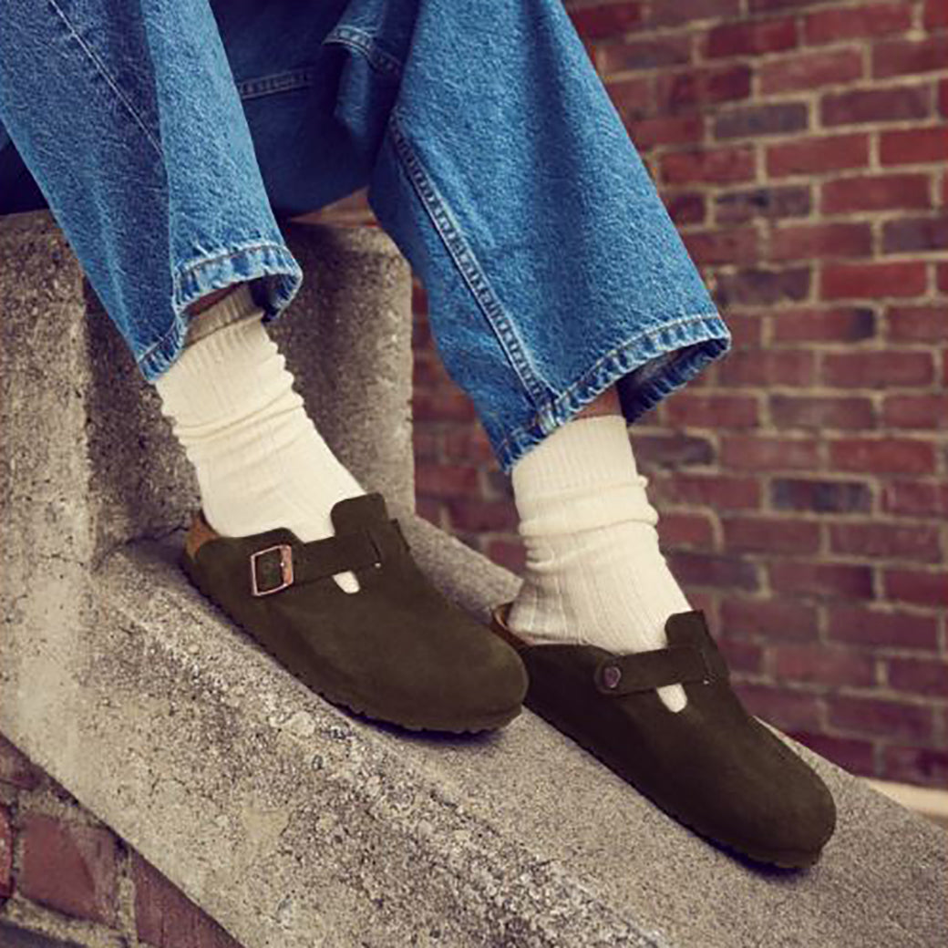 Birkenstock Boston Soft Footbed Mocha
