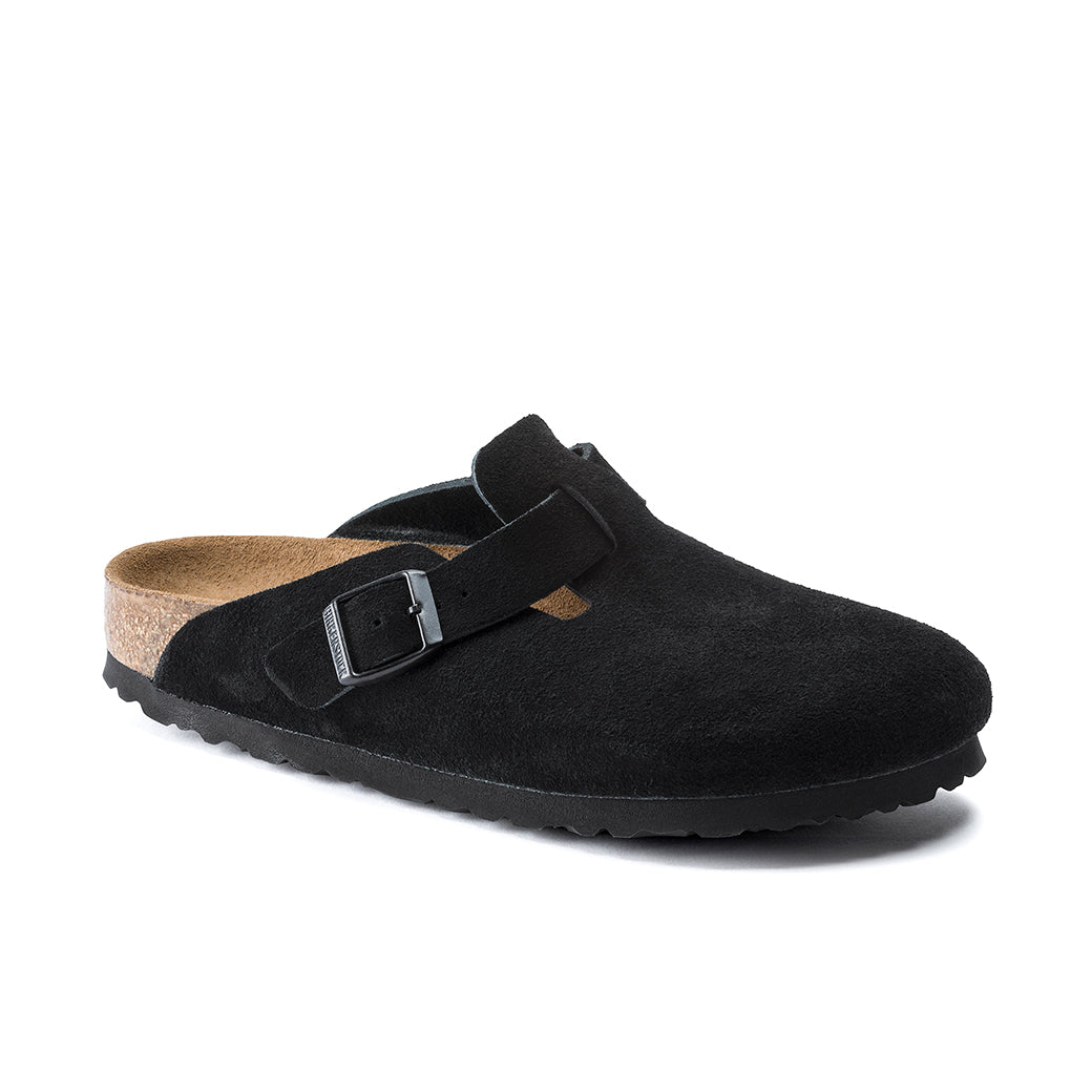 Birkenstock Boston Soft Footbed Black
