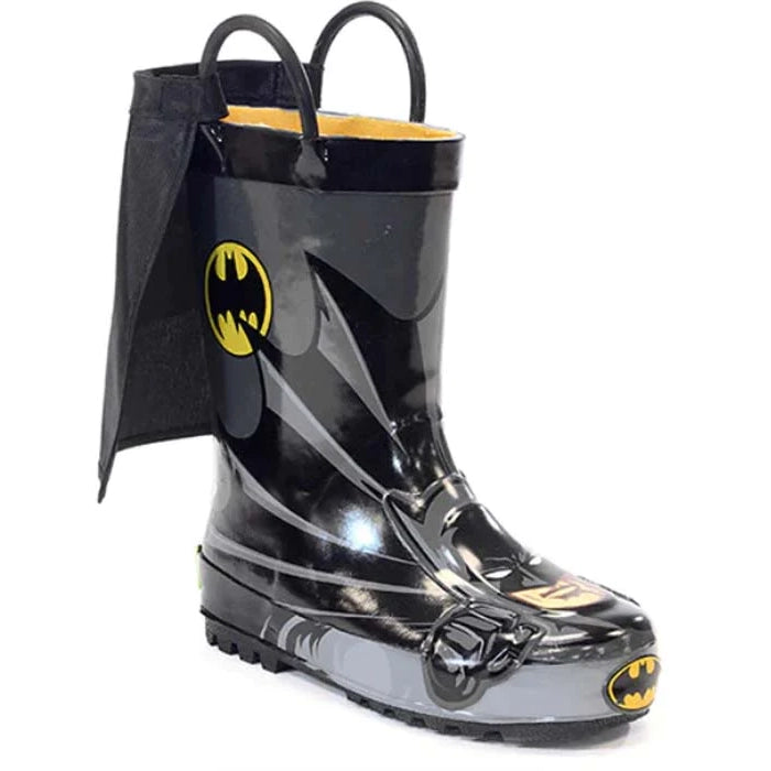 Little Boy Western Chief Batman Everlasting Rain Boot in Black