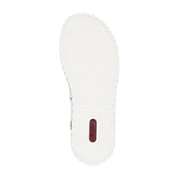 Womens Rieker Rachel 60 in Schwarz/Weiss/Cayenne