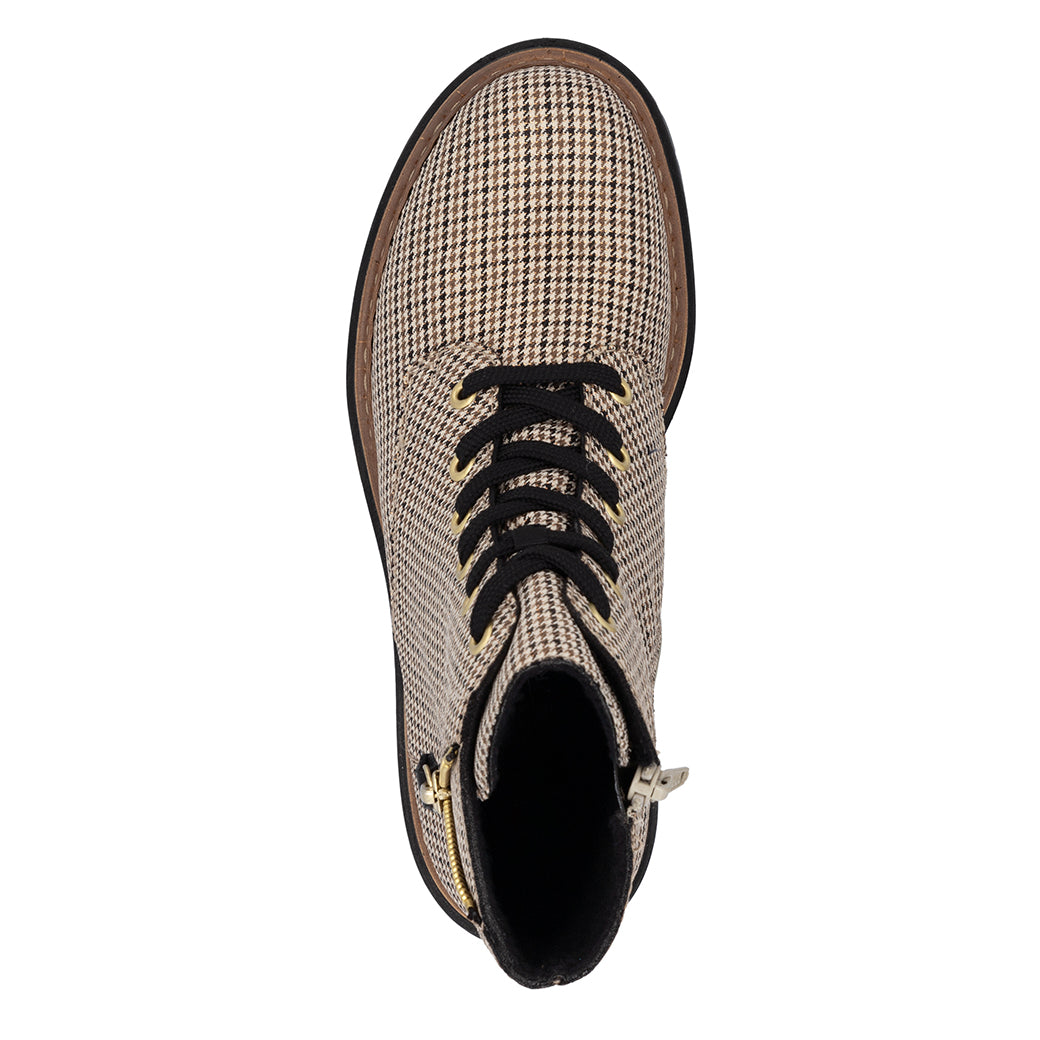 Rieker Pearl 17 Beige/Schwarz