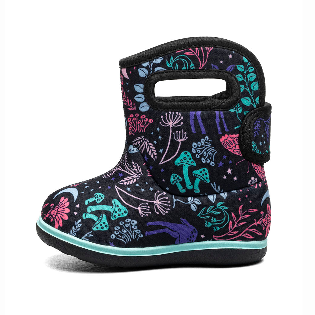 Bogs Baby Bogs II Cosmic Forest Black Multi