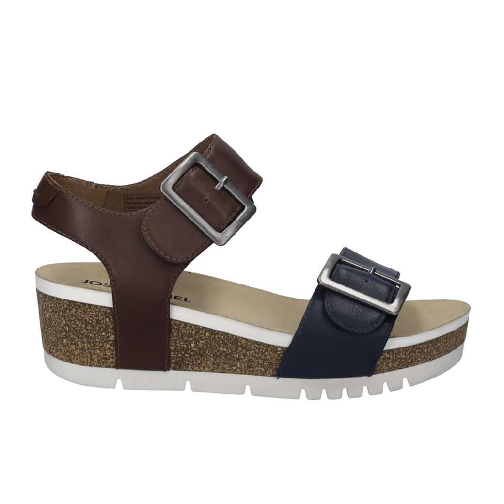 Womens Josef Seibel Quinn 02 in Ocean Camel