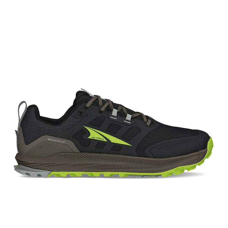 Mens Altra Lone Peak 9 WP in Lime/Black – Lucky Shoes