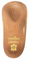 Pedag Holiday Insole - Tan - Slim Sheepskin 3/4 Length Orthotic Insole