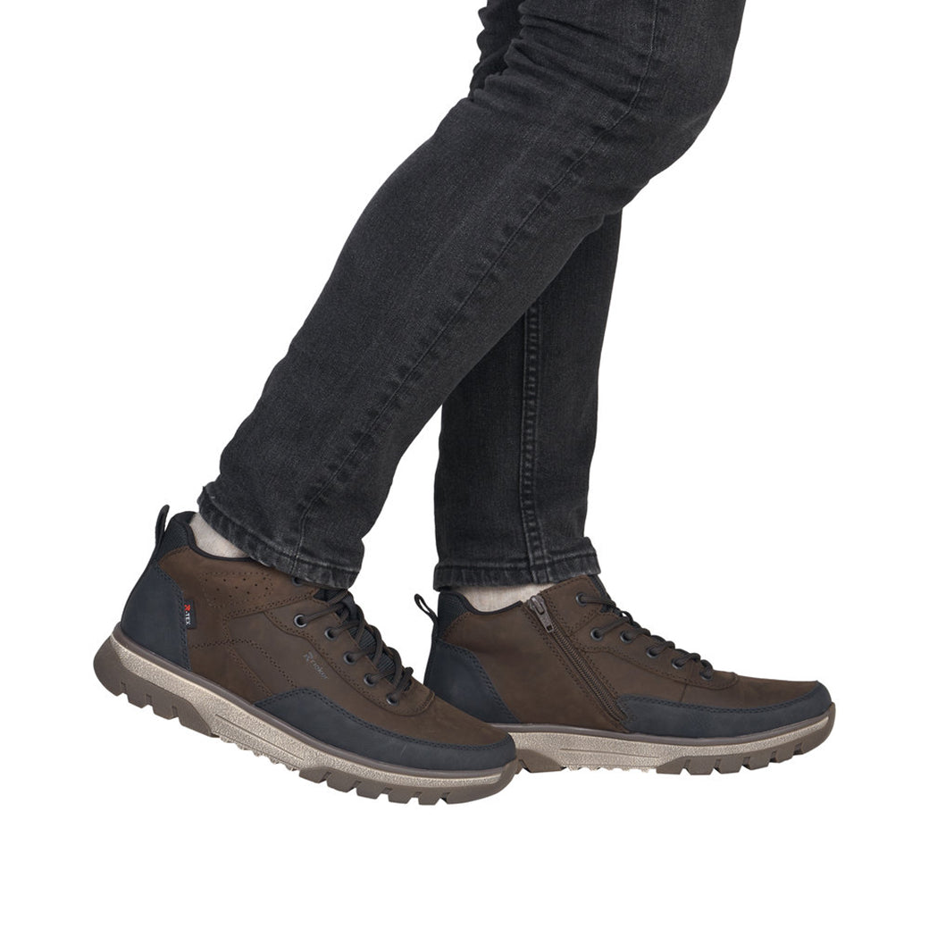 Rieker Stan 03 Schwarz/Cigar/Schwarz