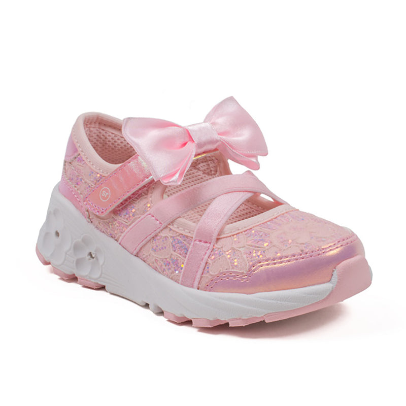 Stride Rite SR Lighted Flora Blush