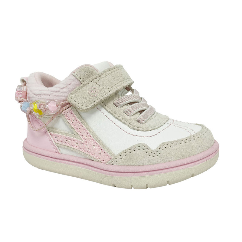 Stride Rite SRT London Mid White/Pink