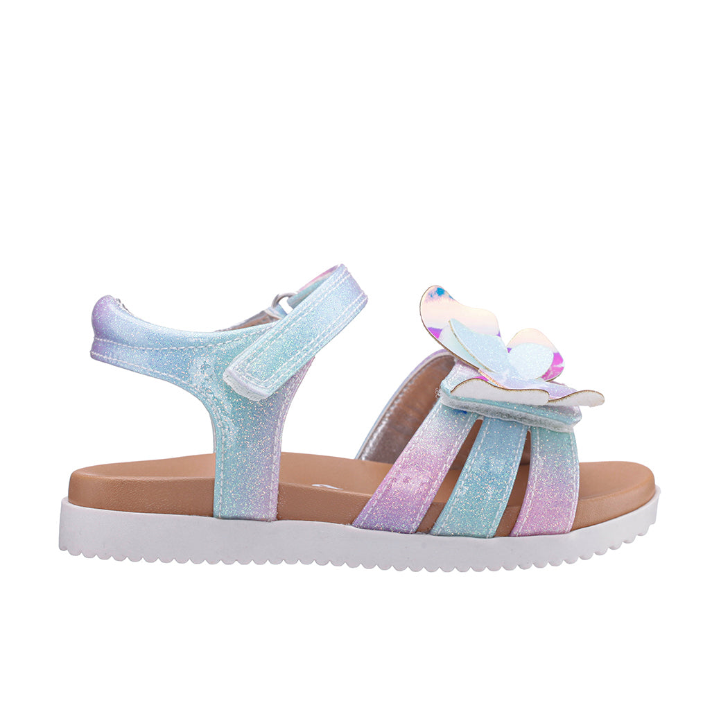 Little Girl Nina Branty in Pastel Multi