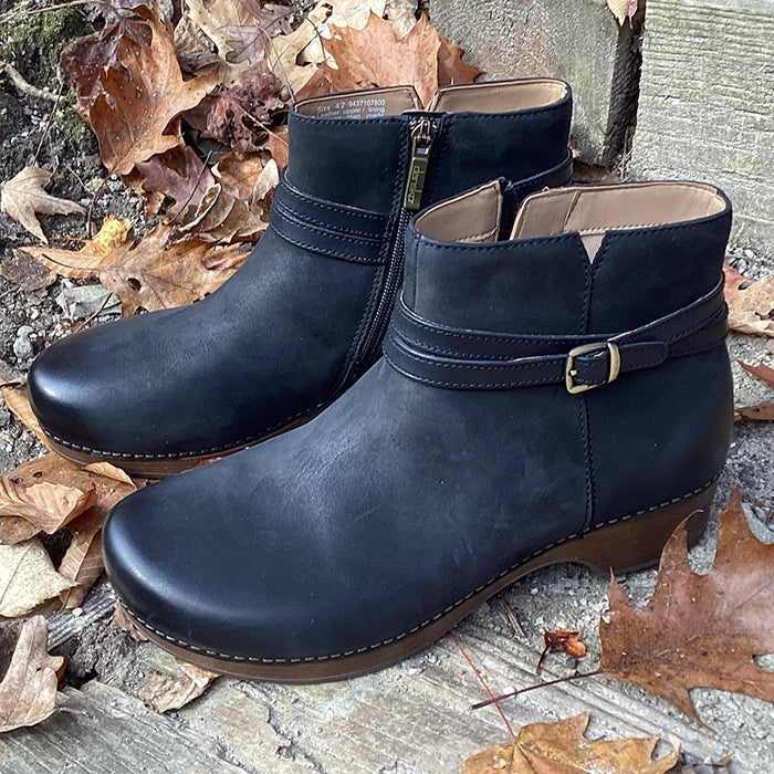 Black dansko booties on sale