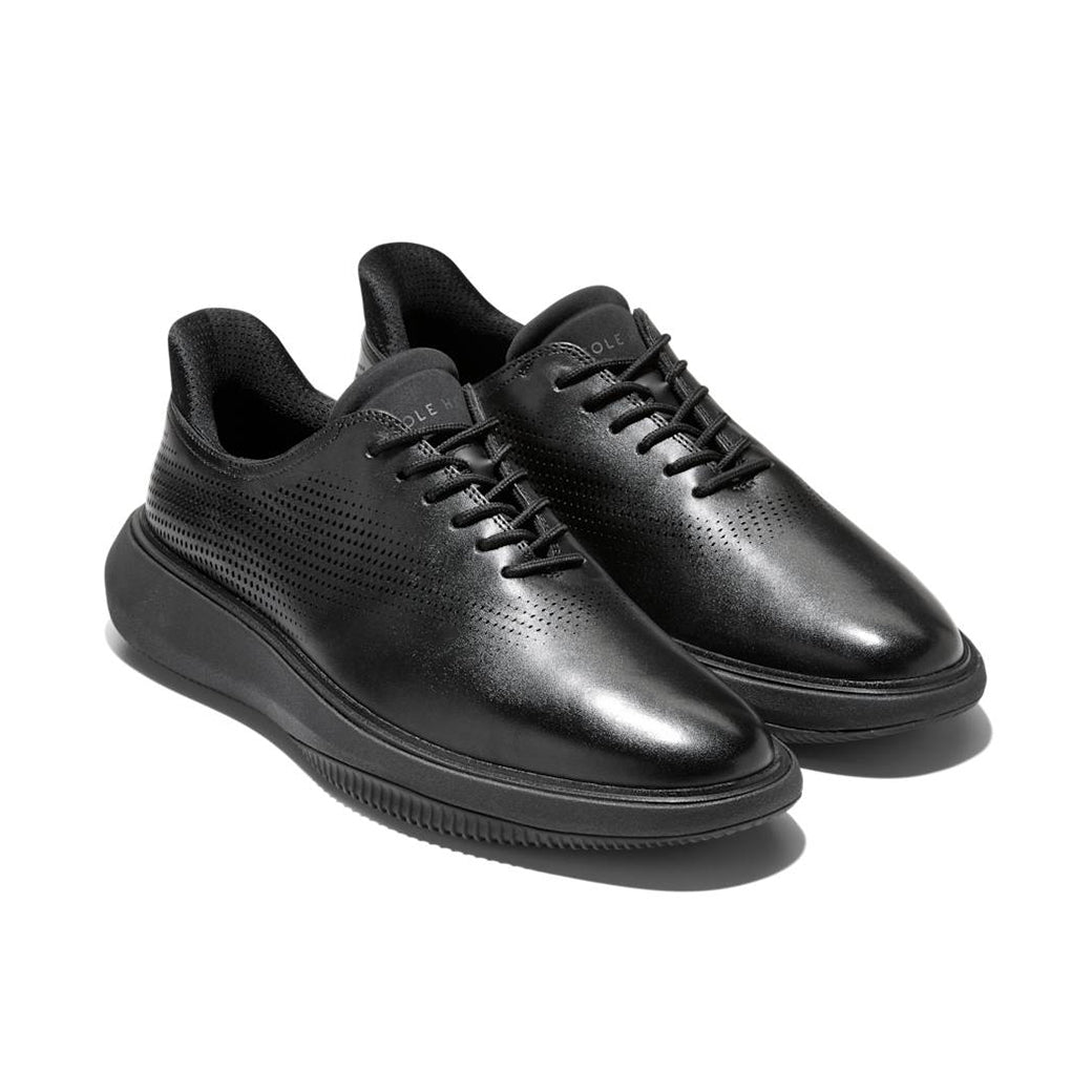 Cole Haan Grand Phaze Laser Quick-On Oxfords Black/Black
