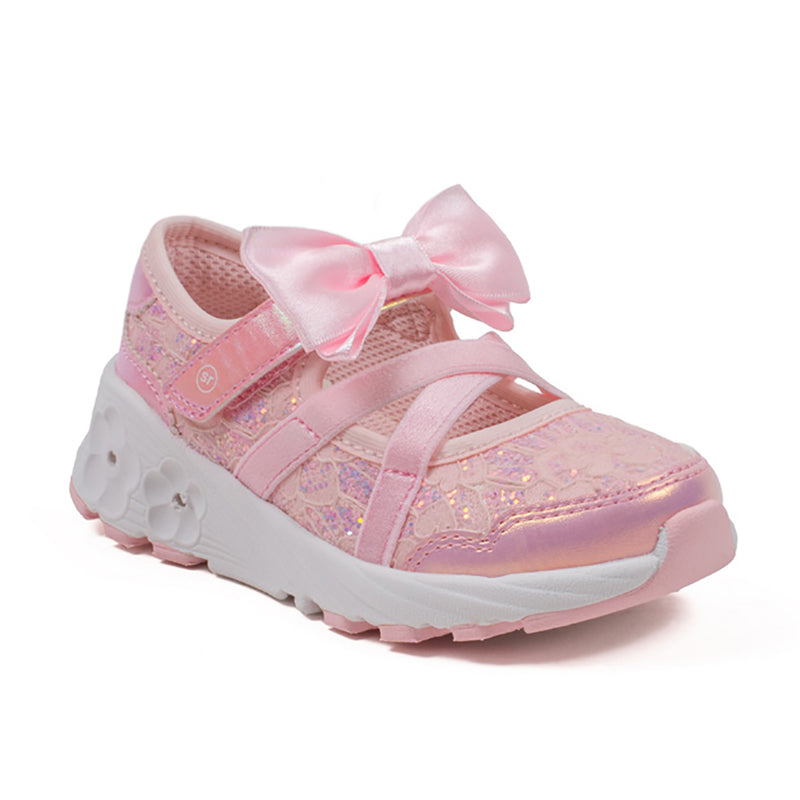 Stride Rite SR Lighted Flora Blush