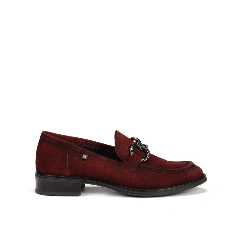 Womens Dorking Harvard Calf in Brick