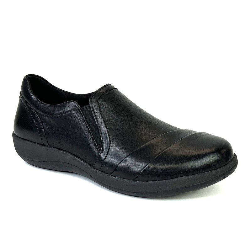 Womens Aetrex Helena in Black Lucky Shoes Womens Aetrex Helena in Black Lucky Shoes