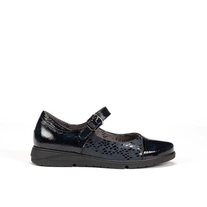 Womens Fluchos Styll Mary Jane in Oceano Marino