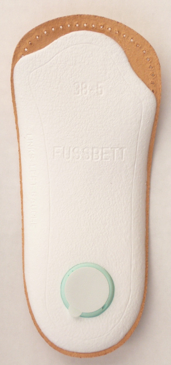 Pedag Holiday Insole - Tan - Slim Sheepskin 3/4 Length Orthotic Insole