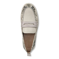 Vionic Uptown Leather Cream Snake