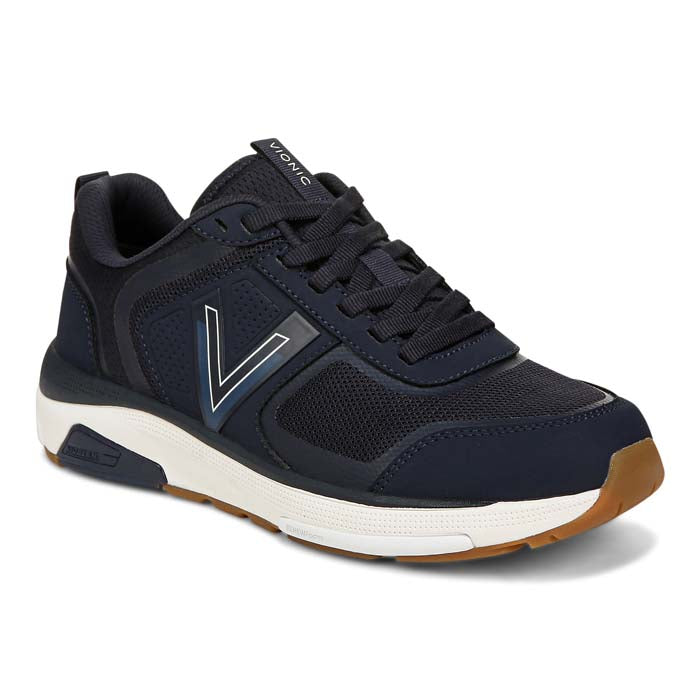 レーシングスクール★ユニオンジャック★ロンドンバス★木製 Womens Vionic Walk Strider in Navy Blazer – Lucky Shoes