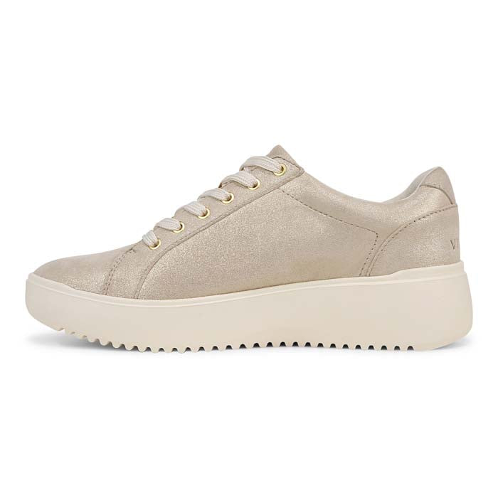 Womens Vionic Kearny Lace Up in Soft Gold – Lucky Shoes