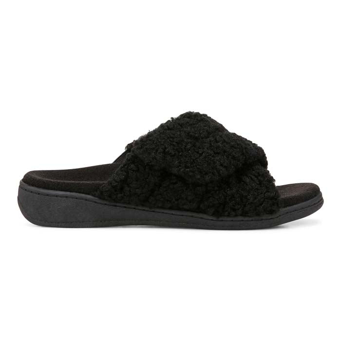 靴  SLIPPER BLK size7 Womens Vionic Relax II in Black – Lucky Shoes