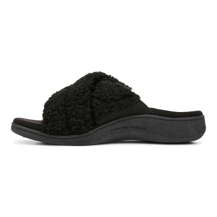 Womens Vionic Relax II in Black – Lucky Shoes