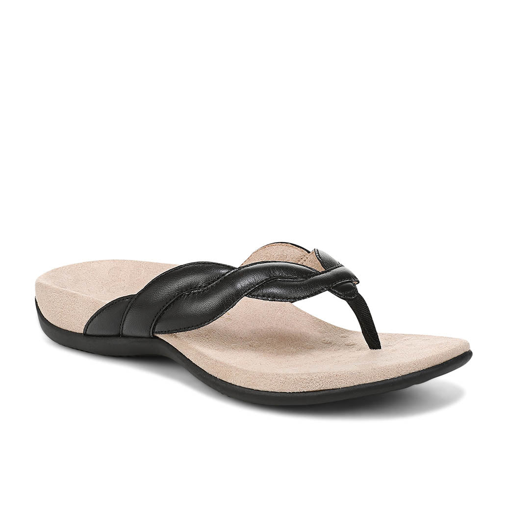 Vionic Bella Braid Black