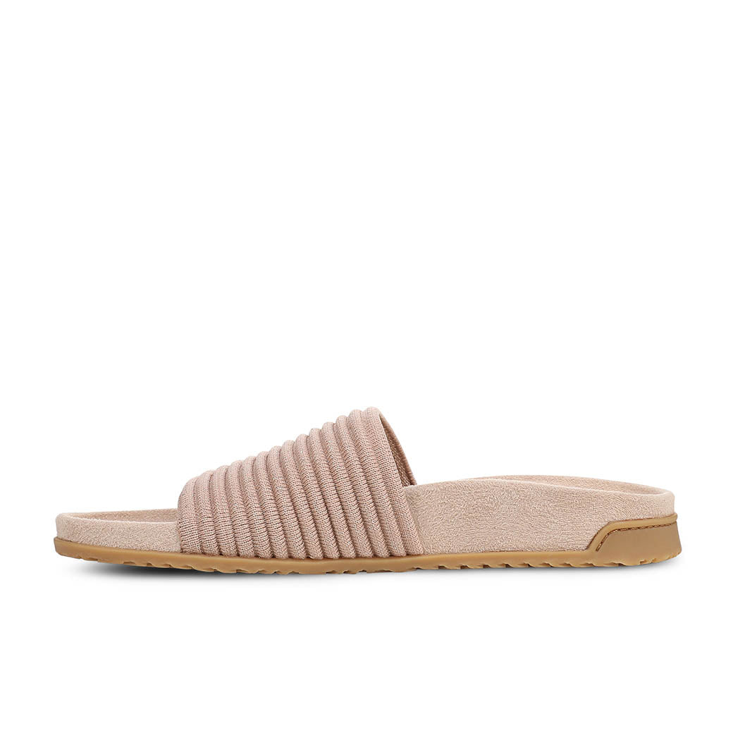 Vionic Evie Compression Knit Rugby Tan/Gold