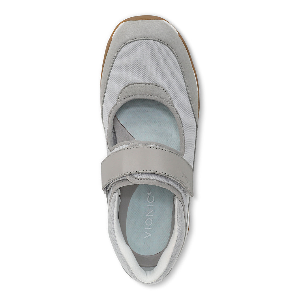 Vionic Walk Slim Giselle Vapor Grey/Silver