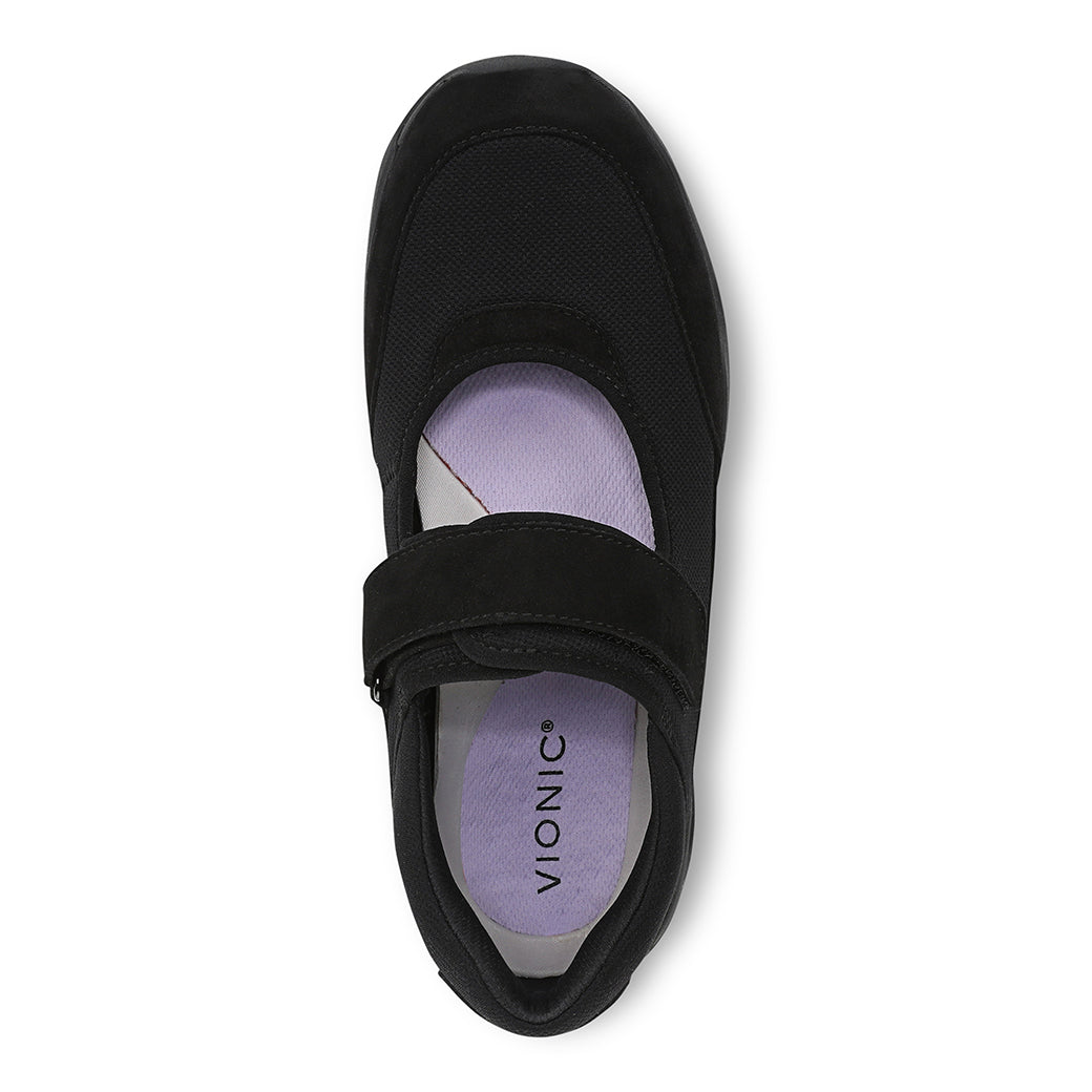 Womens Vionic Walk Slim Giselle in Black – Lucky Shoes