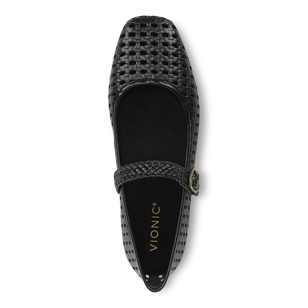 Vionic Alameda Woven Black