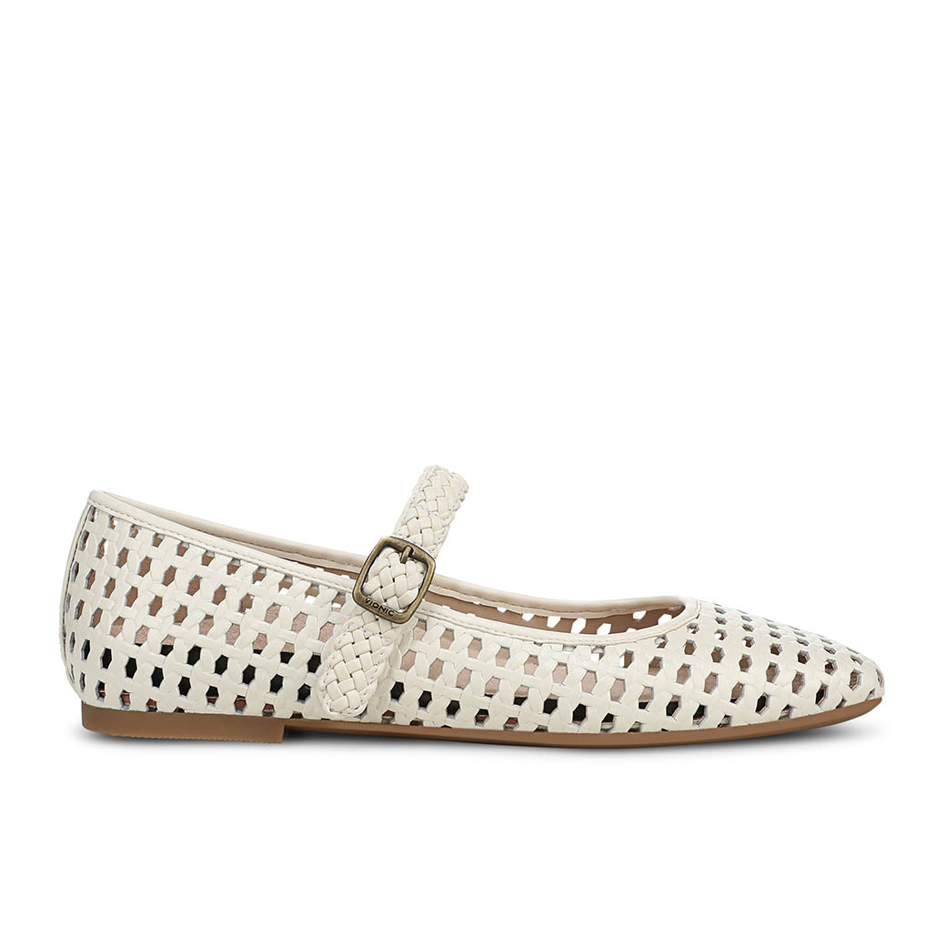 Womens Vionic Alameda Woven in Ivory