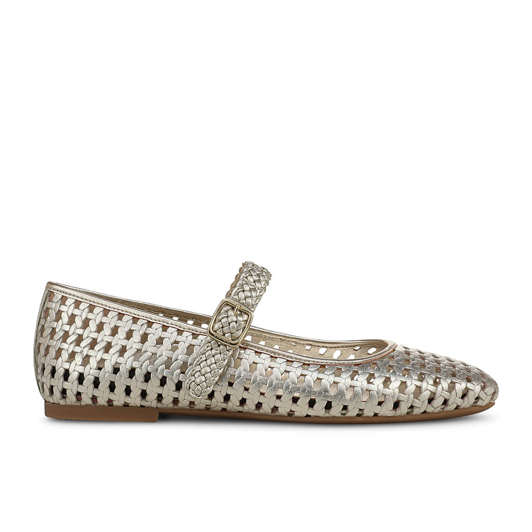 Womens Vionic Alameda Woven in Gold