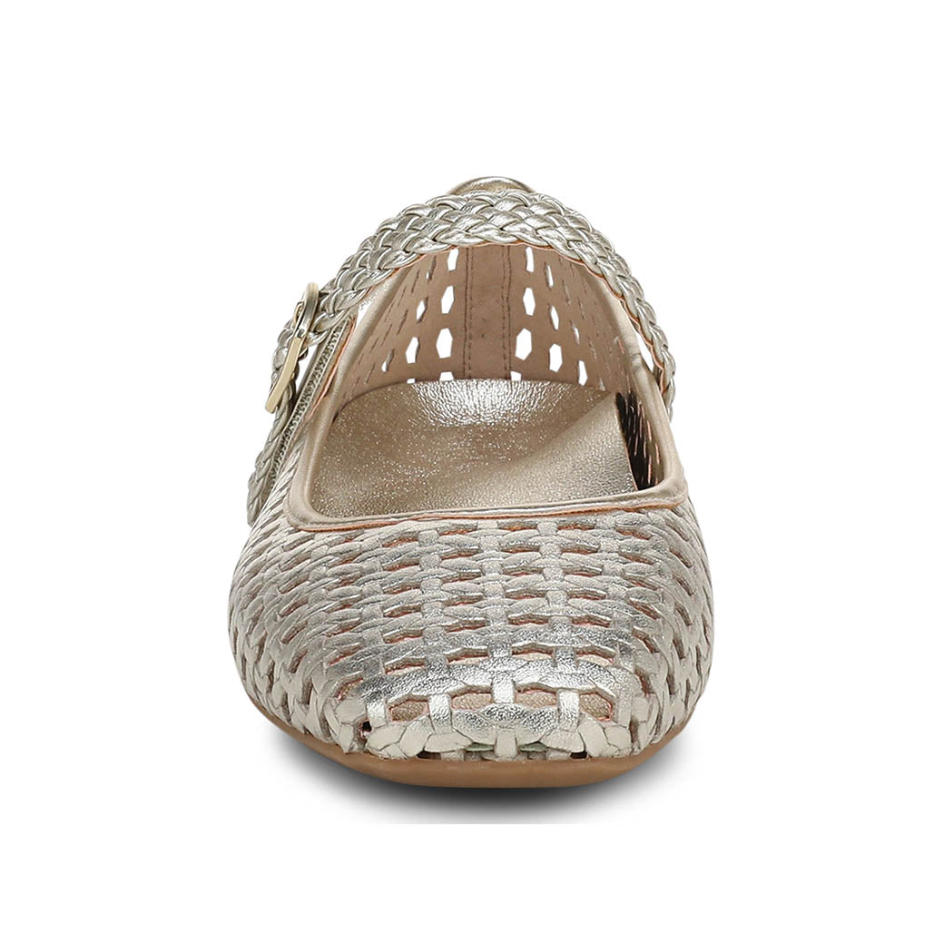 Womens Vionic Alameda Woven in Gold