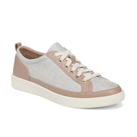 Vionic Winny Lace Up Sneaker Natural/Gold