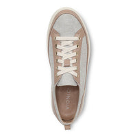 Vionic Winny Lace Up Sneaker Natural/Gold