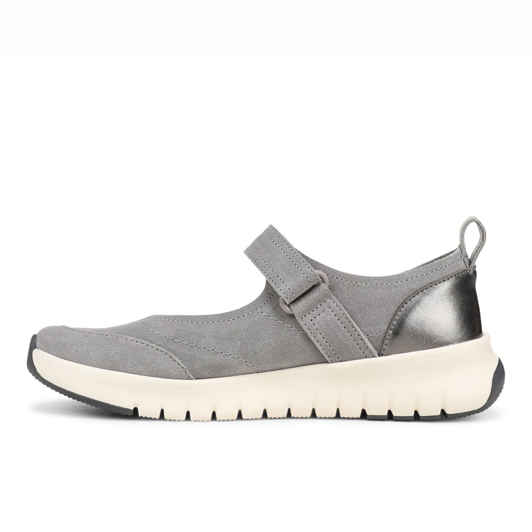 Vionic Uptown Mary Jane Sneaker Cloudburst Grey