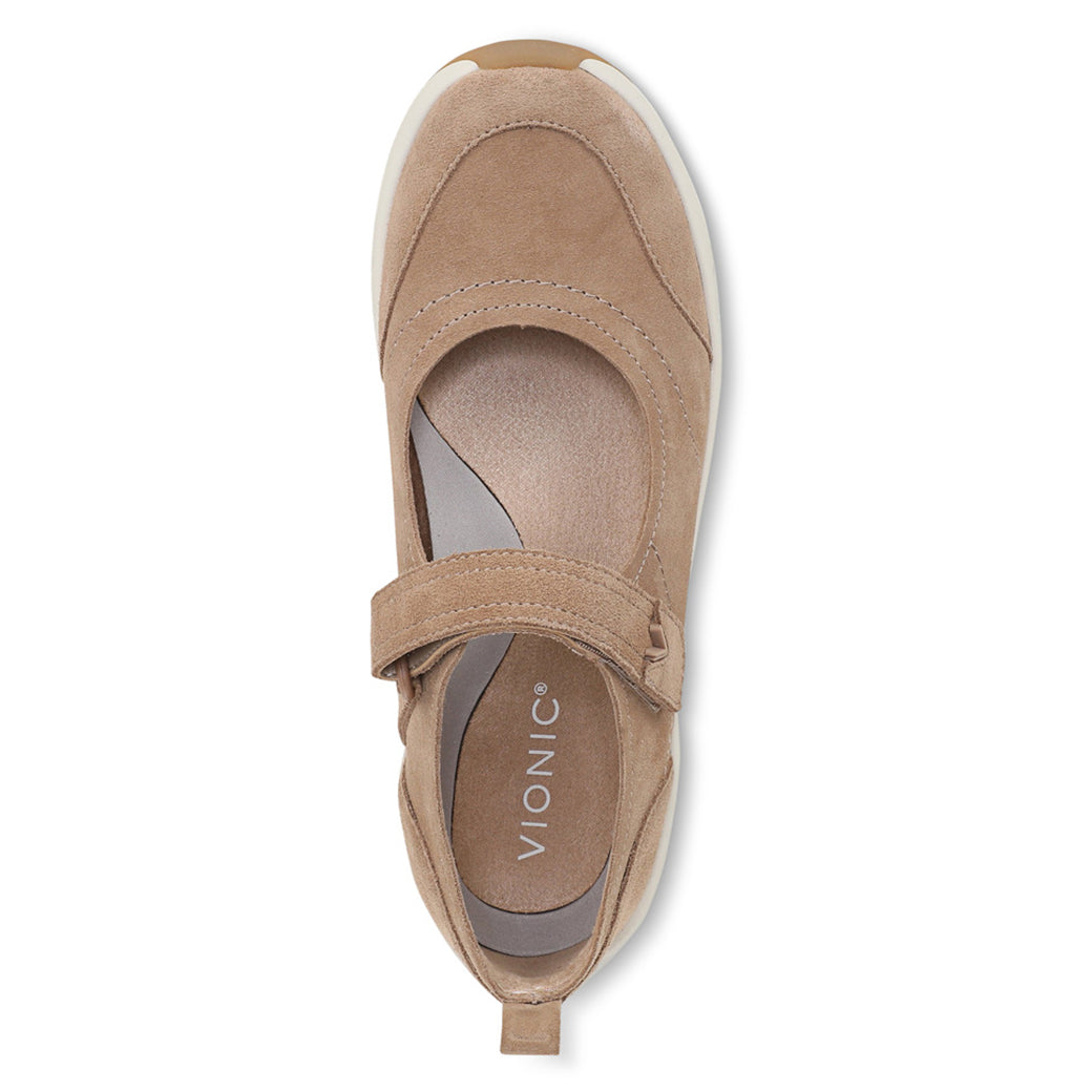 Vionic Uptown Mary Jane Sneaker Desert Sand