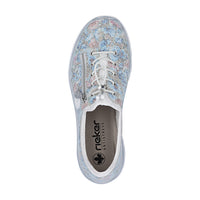 Womens Rieker Nikita 52 in Ice-Multi/White-Silver