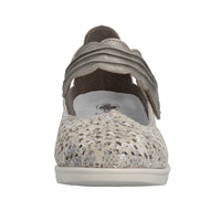 Womens Rieker Aischa 59 in Beige-Metallic/Perele