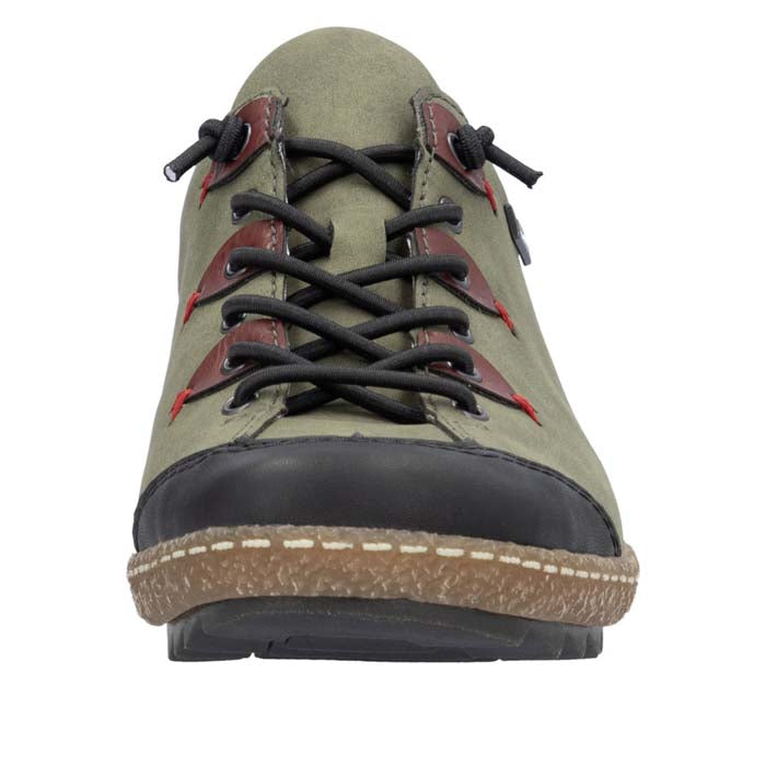 Womens Rieker Liv 61 in Schwarz/Liane/Wine – Lucky Shoes
